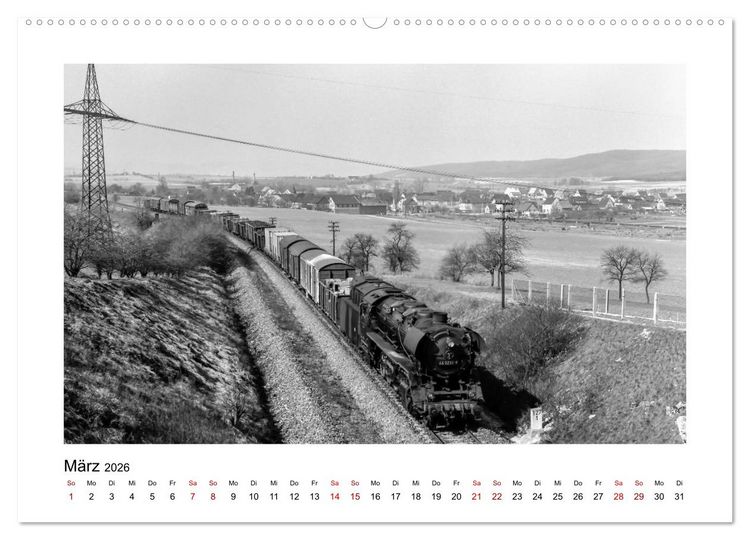 Produktbild: Baureihe 44.0 im Einsatz (hochwertiger Premium Wandkalender 2026 DIN A2 quer), Kunstdruck in Hochglanz