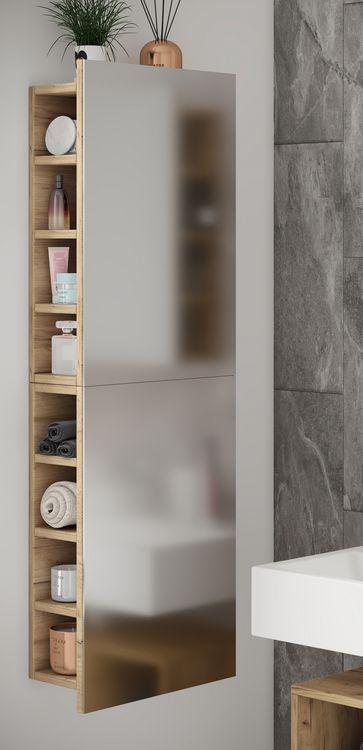 Produktbild: Badm&ouml;bel Spiegelschrank Spiegel Flandu XL