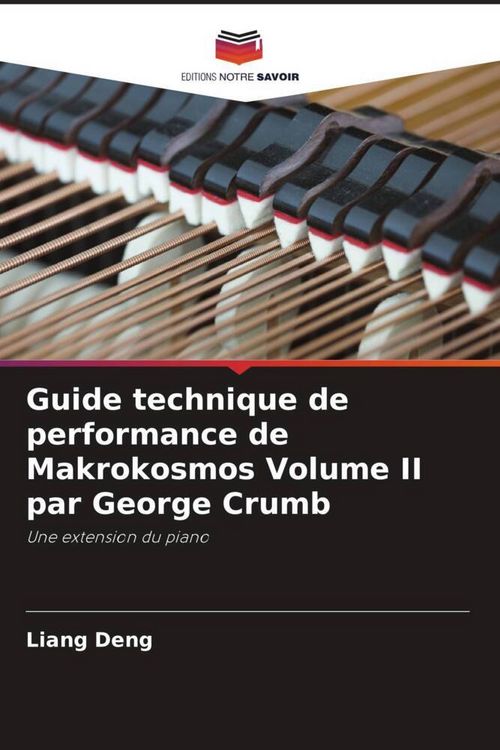 Produktbild: Guide technique de performance de Makrokosmos Volume II par George Crumb