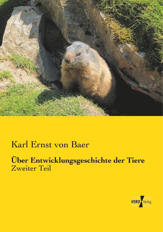 Produktbild: &Uuml;ber Entwicklungsgeschichte der Tiere