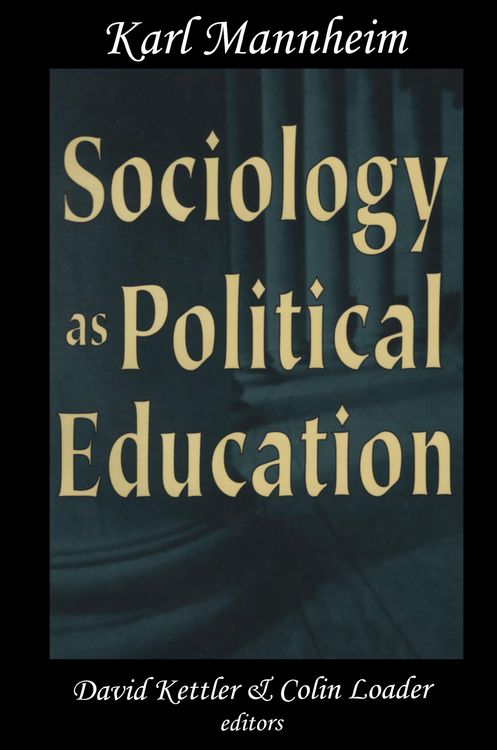 Produktbild: Sociology as Political Education