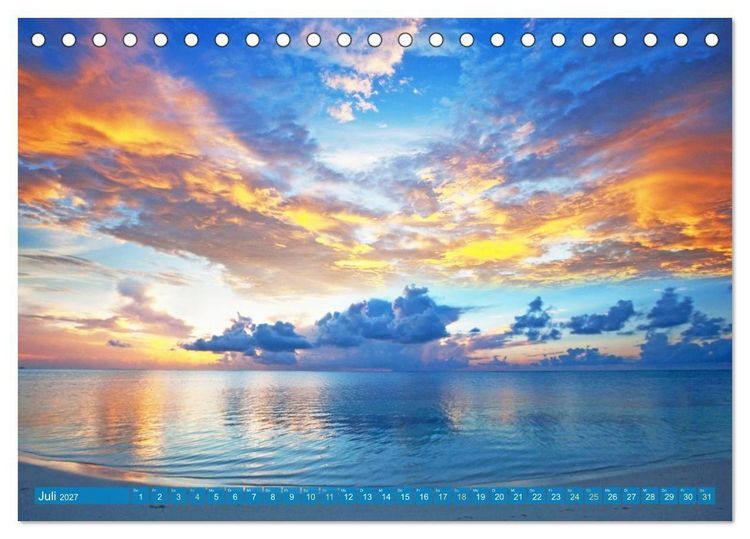 Produktbild: Reif f&uuml;r die Insel: Fernweh & Traumziele (Tischkalender 2027 DIN A5 quer), CALVENDO Monatskalender