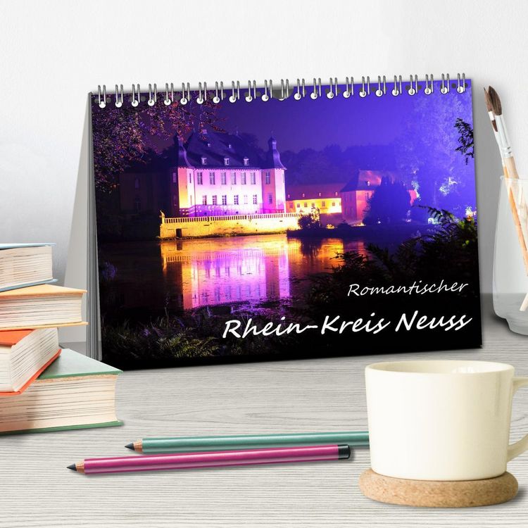Produktbild: Romantischer Rhein-Kreis Neuss (Tischkalender 2026 DIN A5 quer), CALVENDO Monatskalender