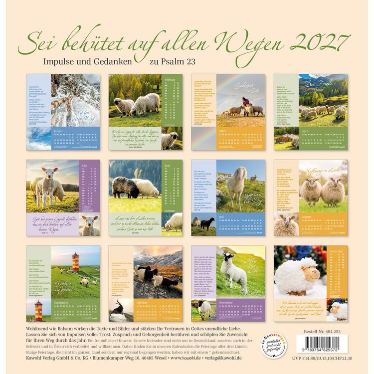 Produktbild: Sei beh&uuml;tet auf allen Wegen 2027
