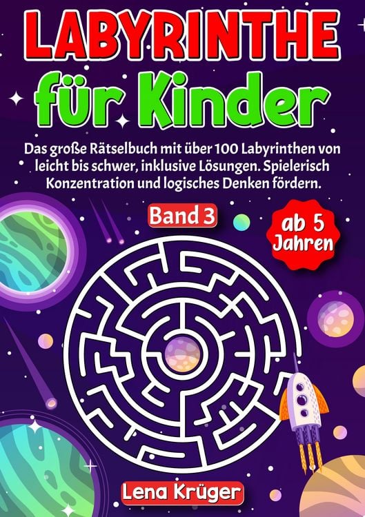 "Labyrinthe für Kinder ab 5 Jahren - Band 3" online kaufen