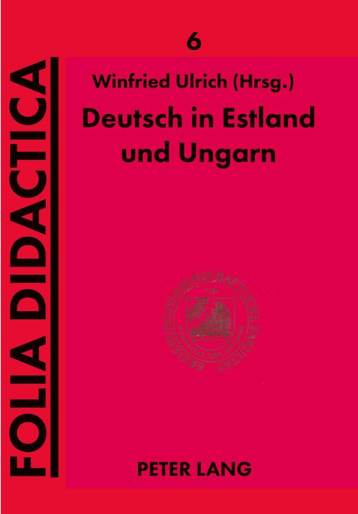 Produktbild: Deutsch in Estland und Ungarn
