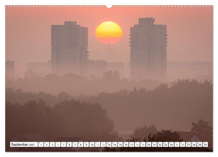 Produktbild: Halle-Saale - Die sch&ouml;nsten Ansichten (hochwertiger Premium Wandkalender 2027 DIN A2 quer), Kunstdruck in Hochglanz