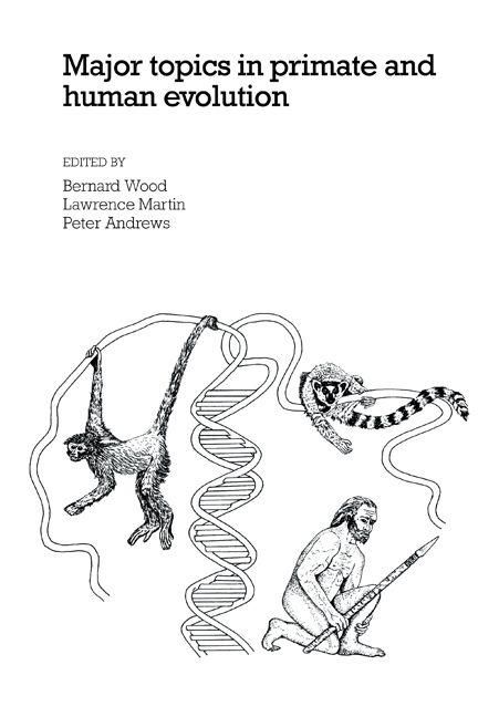 Produktbild: Major Topics in Primate and Human Evolution