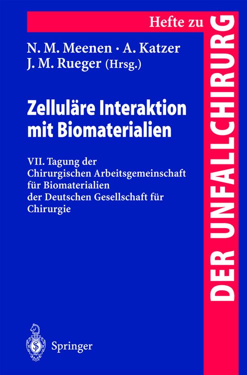 Produktbild: Zellul&auml;re Interaktion mit Biomaterialien