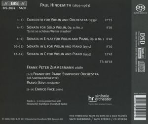 Produktbild: Violinkonzert und Violinsonaten