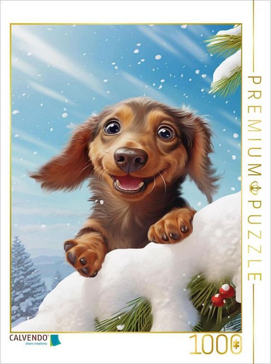 Produktbild: CALVENDO Puzzle Weihnachtsschn&uuml;ffler | 1000 Teile Lege-Gr&ouml;&szlig;e 64x48cm Foto-Puzzle f&uuml;r gl&uuml;ckliche Stunden