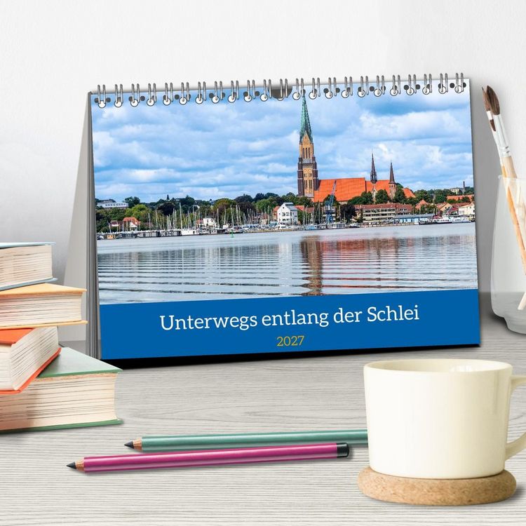 Produktbild: Unterwegs entlang der Schlei (Tischkalender 2027 DIN A5 quer), CALVENDO Monatskalender