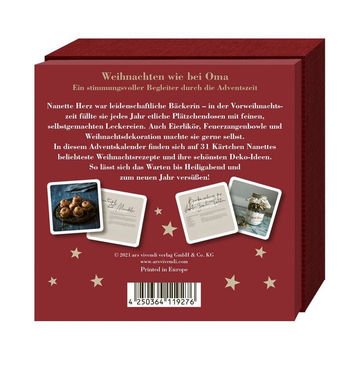 Produktbild: Adventskalender Nanettes Weihnachtsb&auml;ckerei