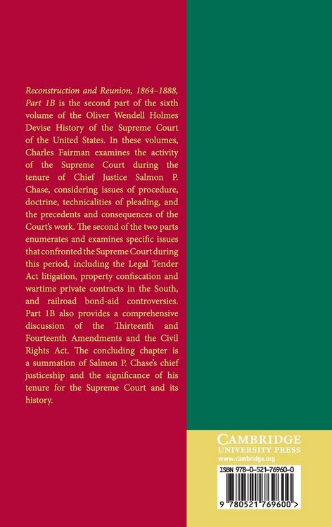 Produktbild: History of the Supreme Court of the United States