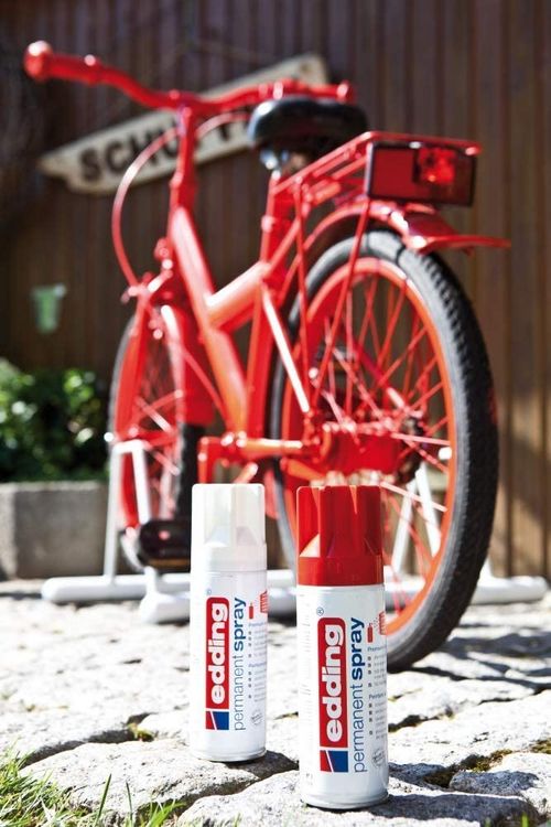 Produktbild: 5200 Permanent Spray, verkehrsrot glänzend, 200ml Premium Acryllack