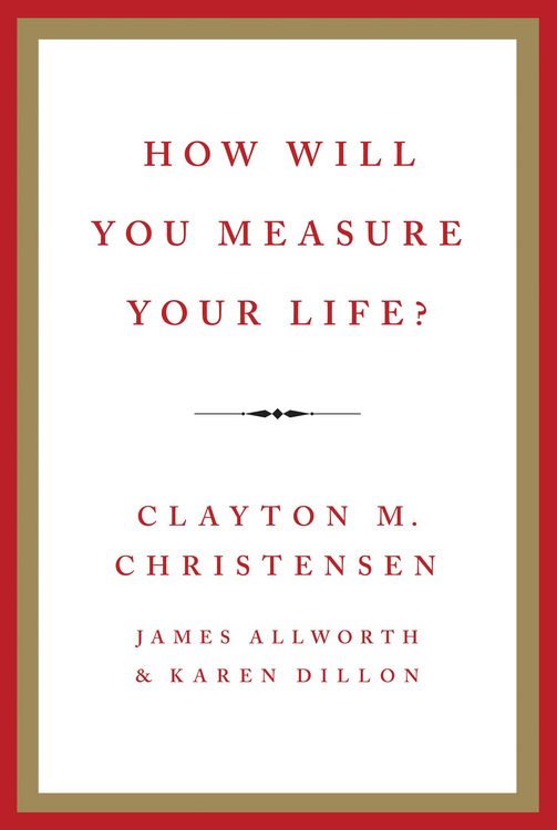 Produktbild: How Will You Measure Your Life?