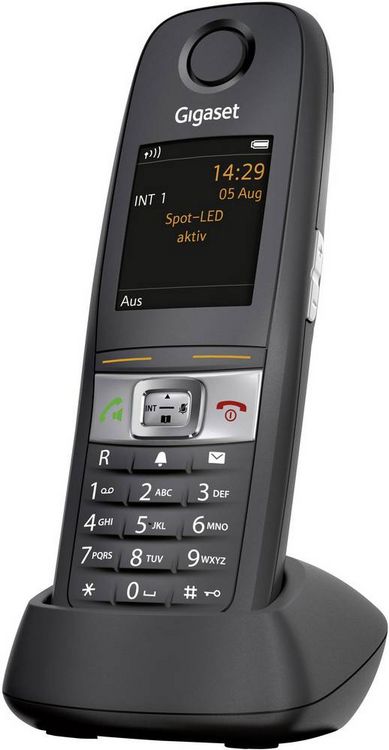Produktbild: Gigaset E630 HX DECT Mobilteil Schwarz