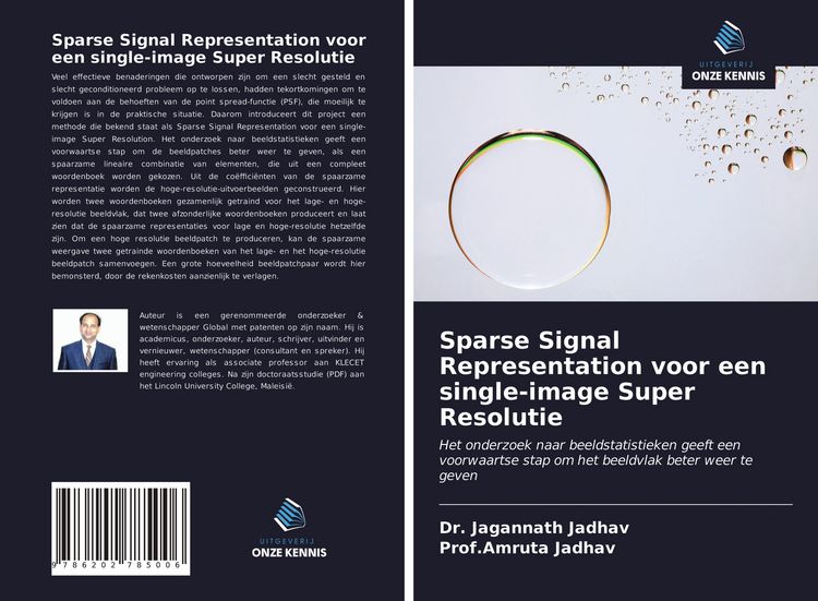 Produktbild: Sparse Signal Representation voor een single-image Super Resolutie