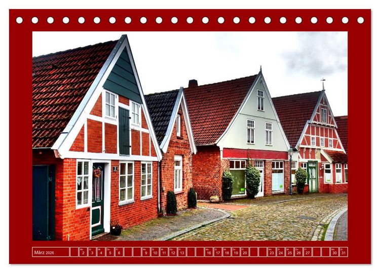 Produktbild: 625 Jahre Otterndorf - Gr&uuml;ne Stadt am Meer (Tischkalender 2026 DIN A5 quer), CALVENDO Monatskalender