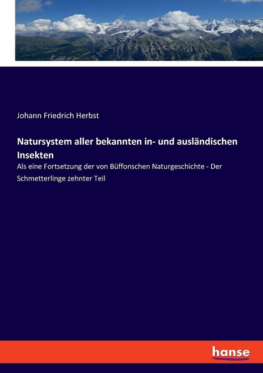 Produktbild: Natursystem aller bekannten in- und ausl&auml;ndischen Insekten