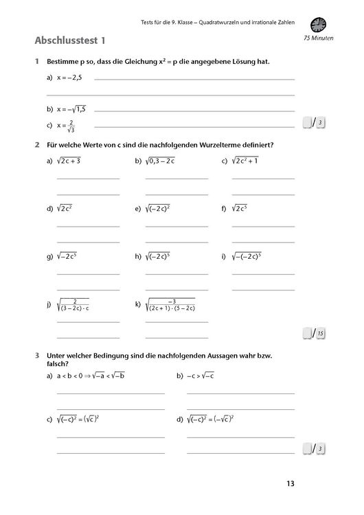 Produktbild: Fit in Test und Klassenarbeit &ndash; Mathematik 9./10. Klasse Gymnasium