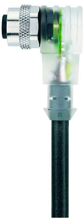 Produktbild: Escha 8045238 Sensor-/Aktor-Anschlussleitung 5.0m Polzahl Sensoren: 4 1St.