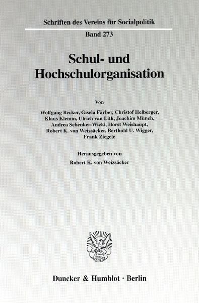 Produktbild: Schul- und Hochschulorganisation.