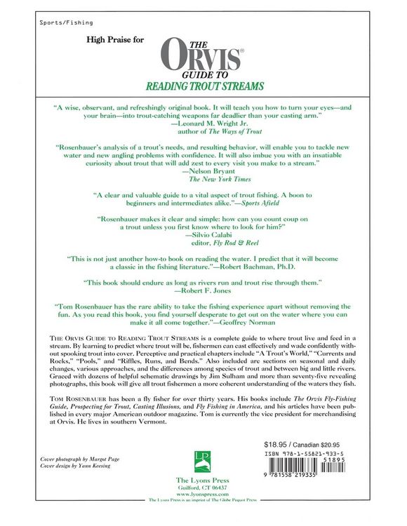 Produktbild: Orvis Guide To Reading Trout Streams