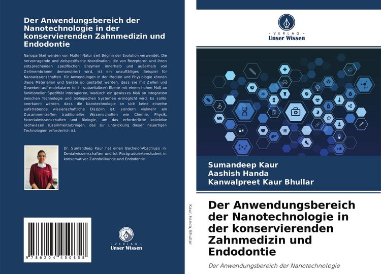 Produktbild: Der Anwendungsbereich der Nanotechnologie in der konservierenden Zahnmedizin und Endodontie