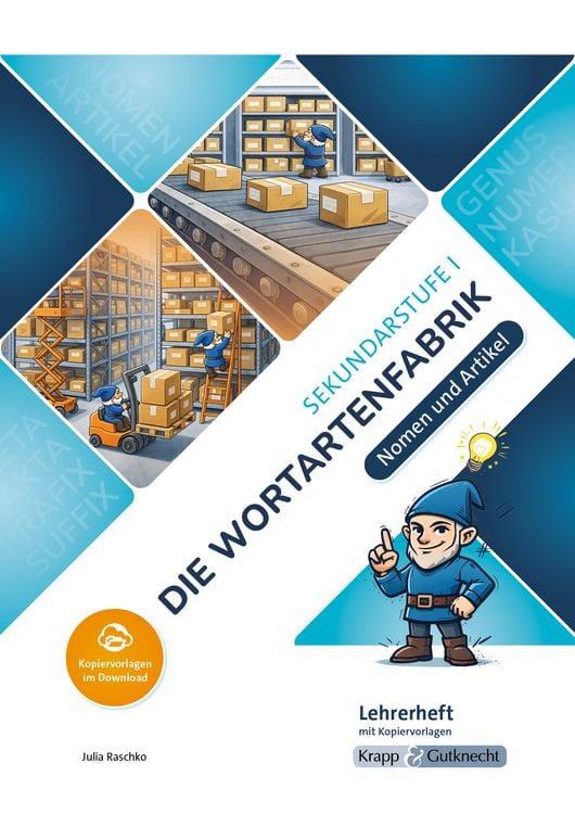 Produktbild: Die Wortartenfabrik &ndash; Nomen und Artikel &ndash; Lehrerheft