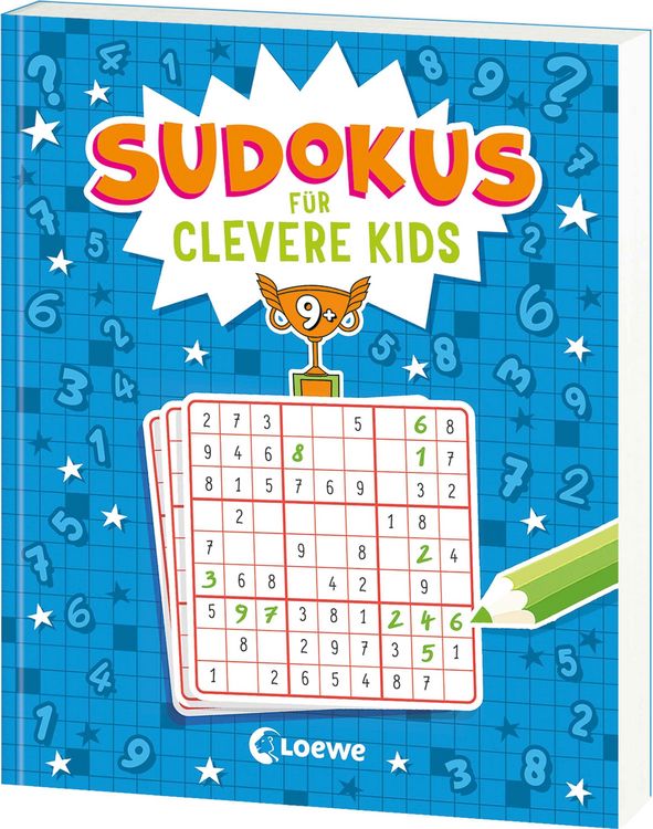 Produktbild: Sudokus f&uuml;r clevere Kids 9+ [blau]