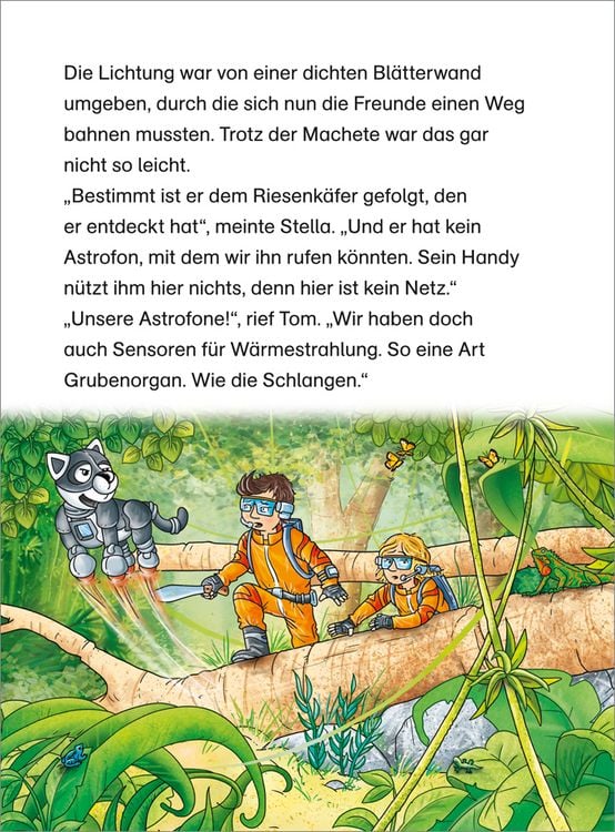 Produktbild: Der kleine Major Tom, Band 8: Verloren im Regenwald
