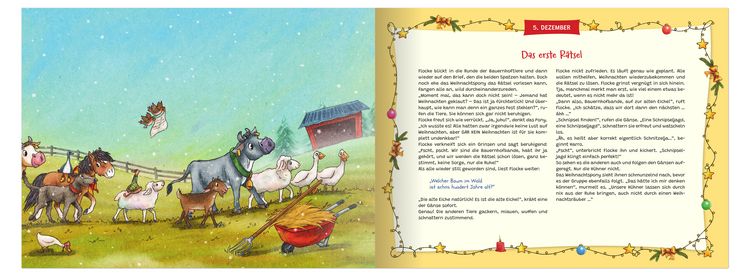 Produktbild: Flocke, das Weihnachtspony - Der r&auml;tselhafte Weihnachtsdieb