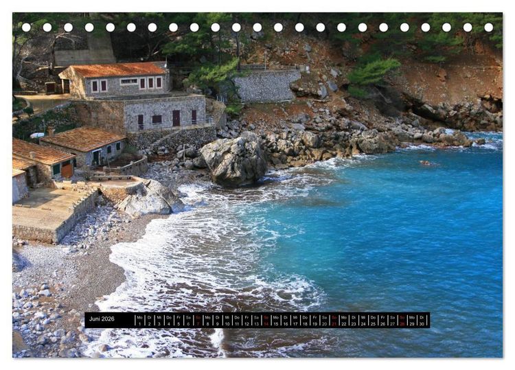 Produktbild: Mallorca - Gesichter einer Insel (Tischkalender 2026 DIN A5 quer), CALVENDO Monatskalender