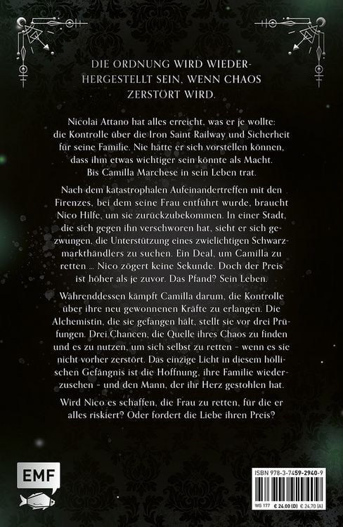 Produktbild: City of Mirth and Malice (Order and Chaos Band 2) &ndash; Packende Rivals to Lovers Romantasy