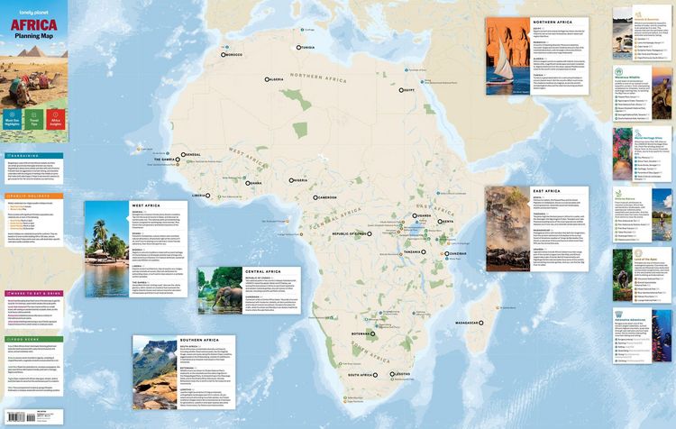 Produktbild: Africa Planning Map
