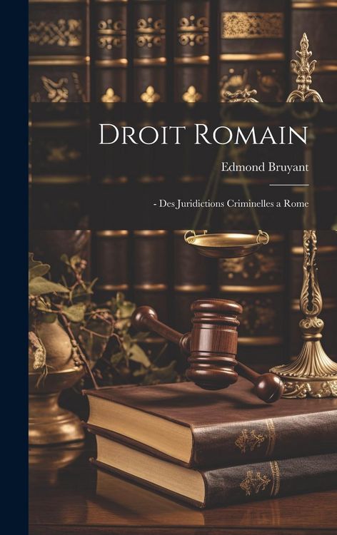 Produktbild: Droit Romain: - Des Juridictions Criminelles a Rome