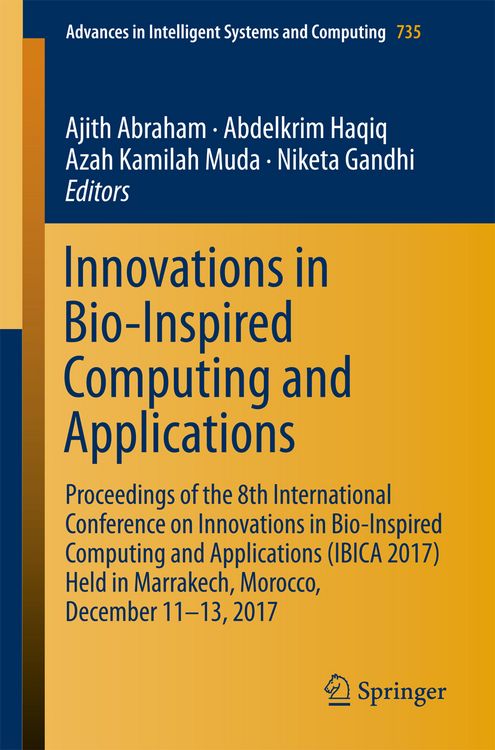 Produktbild: Innovations in Bio-Inspired Computing and Applications