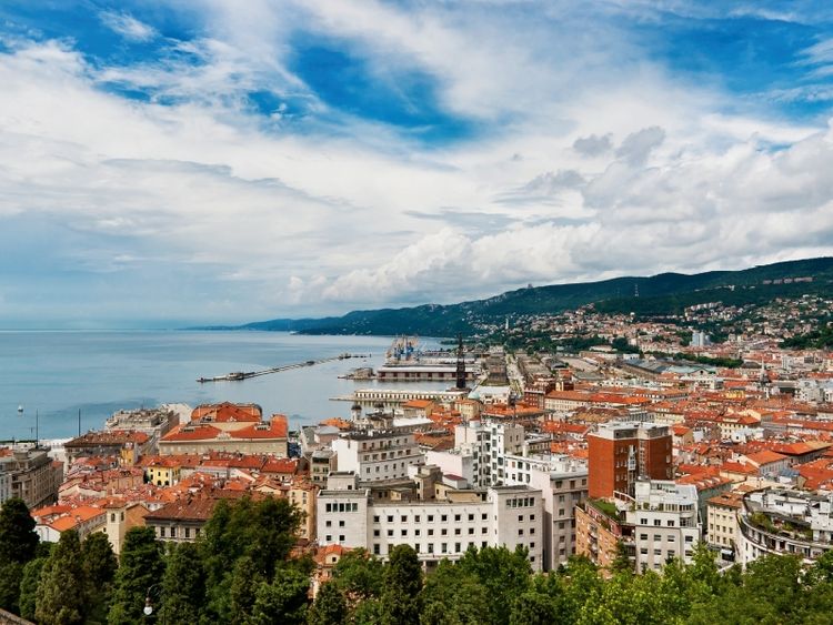 Produktbild: Triest, Blick &uuml;ber die Stadt zum Hafen (Puzzle)