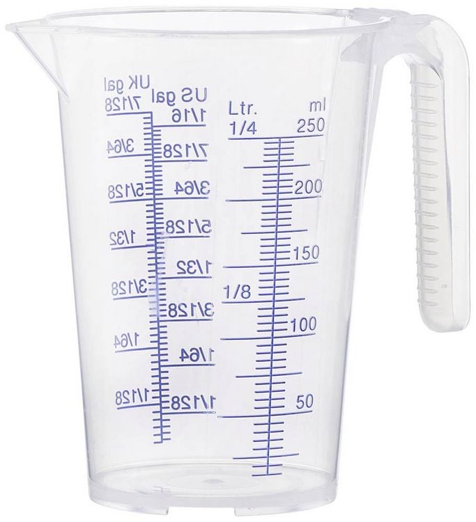 Produktbild: Pressol 07 060 Messbecher 0.25l PP