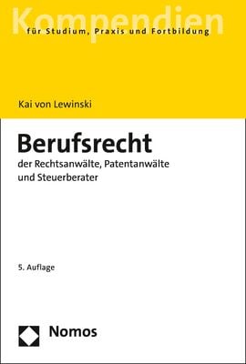 Produktbild: Berufsrecht der Rechtsanw&auml;lte, Patentanw&auml;lte und Steuerberater