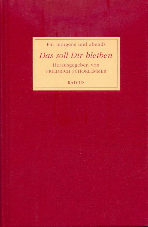 Produktbild: Das soll Dir bleiben