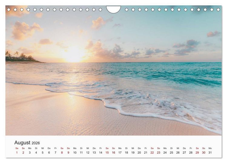 Produktbild: Hawaii - Sommer, Sonne, Urlaub (Wandkalender 2026 DIN A4 quer), CALVENDO Monatskalender