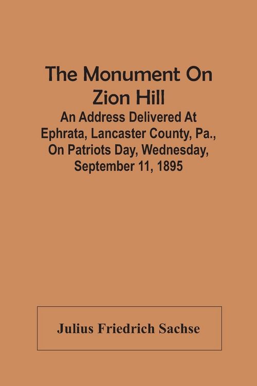 Produktbild: The Monument On Zion Hill