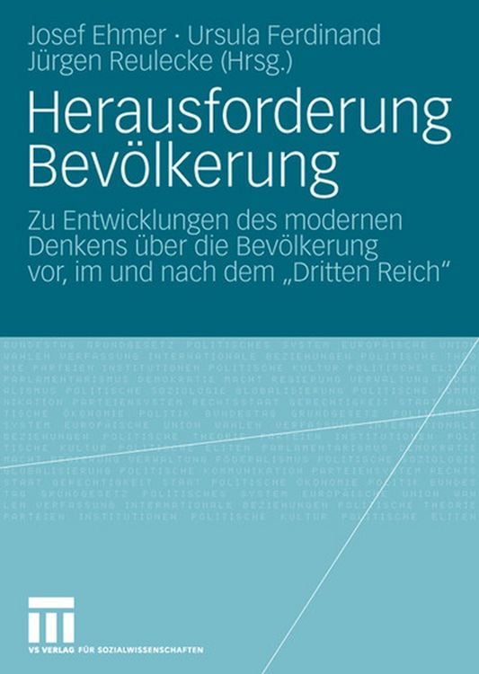 Produktbild: Herausforderung Bev&ouml;lkerung