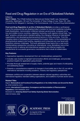 Produktbild: Halabi, S: Food and Drug Regulation in an Era of Globalized