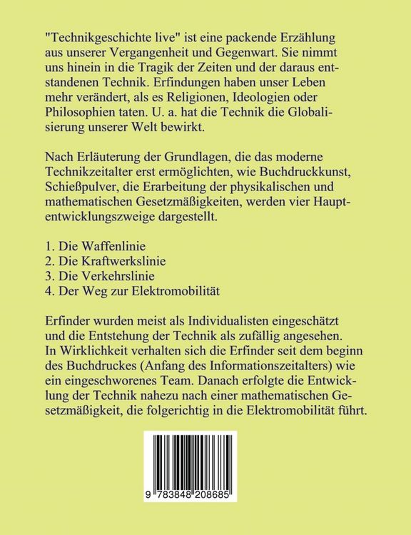 Produktbild: Vom Schie&szlig;pulver zur Elektromobilit&auml;t