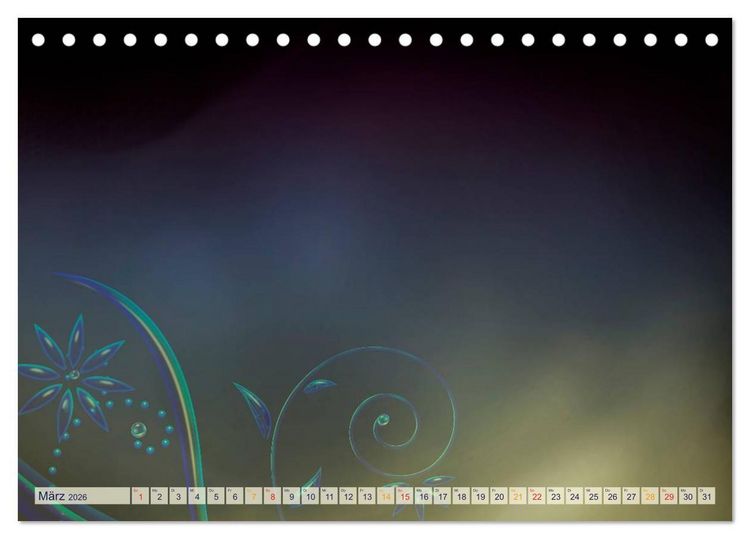 Produktbild: Kalender, Fotos selbst einkleben, selbst gestalten (Tischkalender 2026 DIN A5 quer), CALVENDO Monatskalender