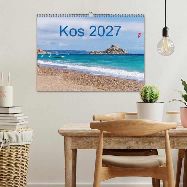 Produktbild: Kos 2027 (Wandkalender 2027 DIN A3 quer), CALVENDO Monatskalender