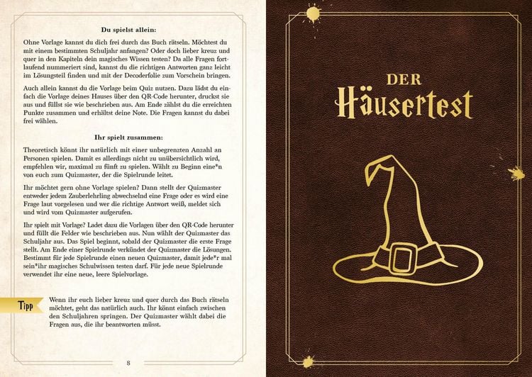 Produktbild: Das magische Quiz f&uuml;r Harry Potter-Fans